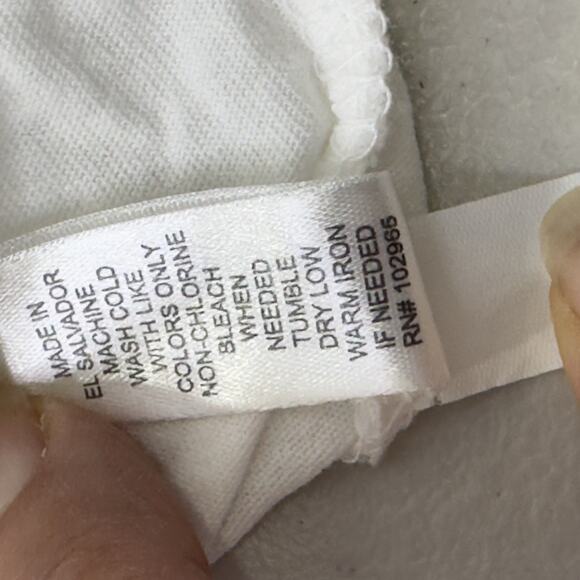 Harwich Port Original League Women's Size L Cropped T Shirt Tee Top Y2K vintage - Picture 6 of 9